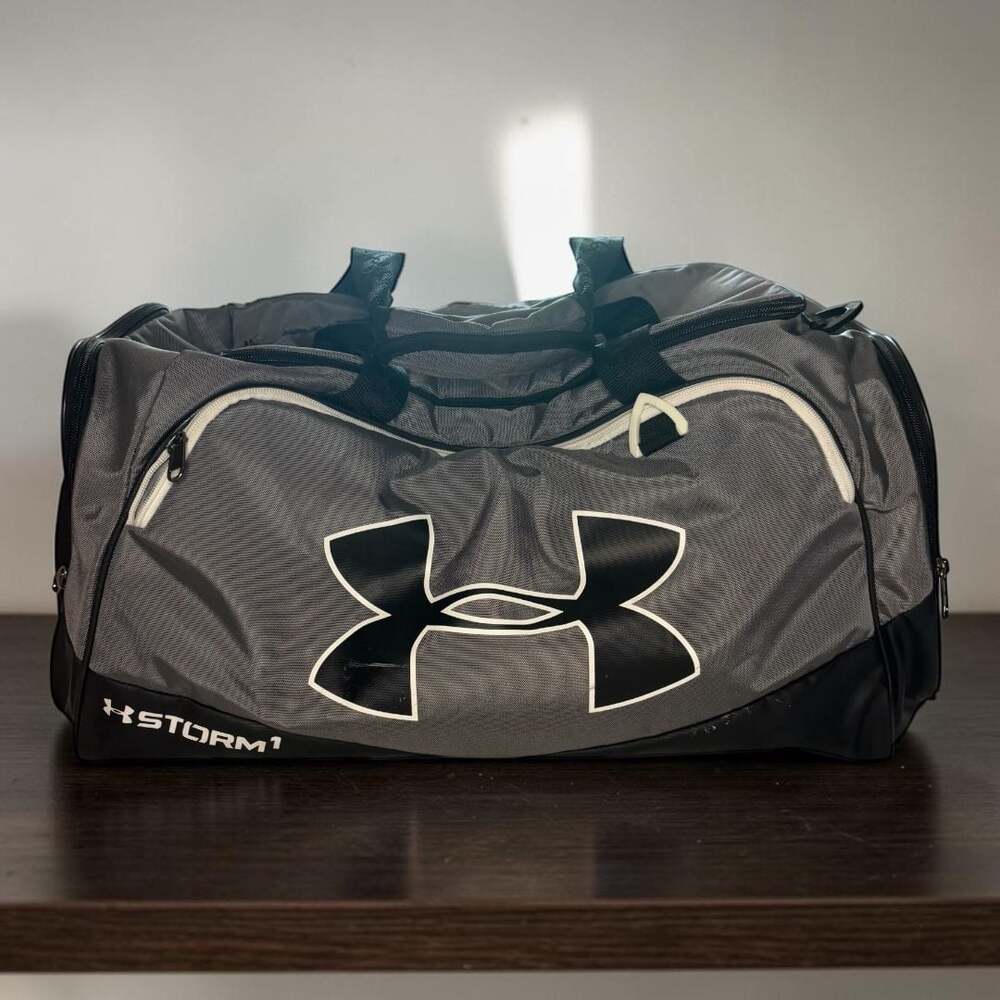 Under Armour Undeniable 2.0 Small Duffel Bag Grey Black Storm 1